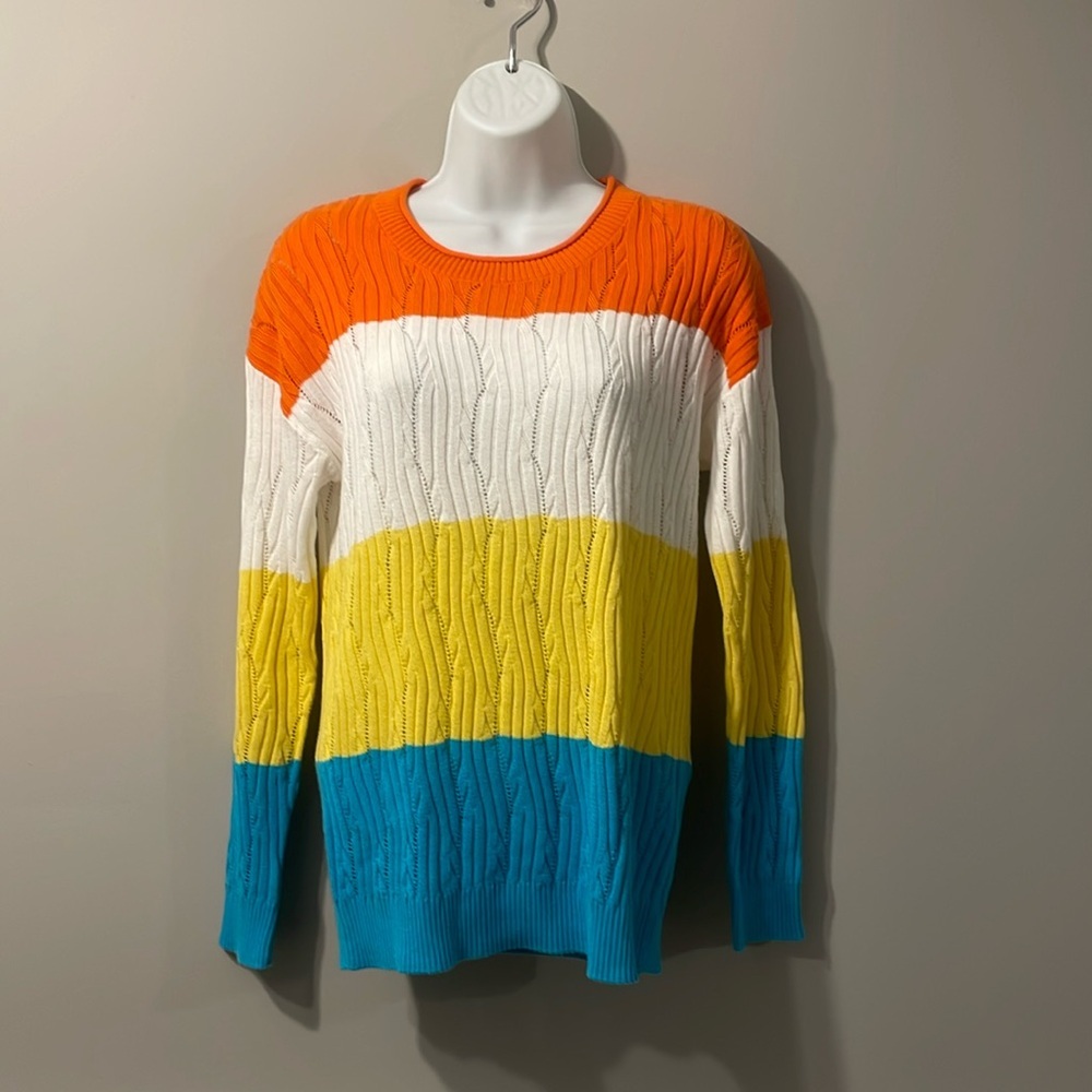 Alison sheri colorful sweater